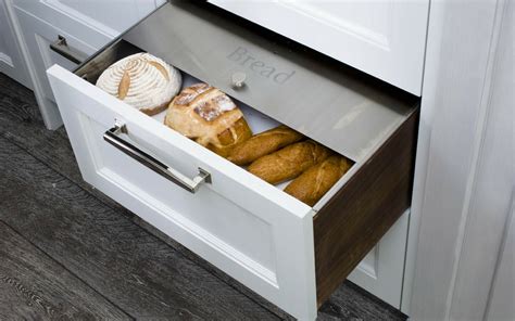 buy metal bread box inlay for kitchen cabinet|Metal Bread Box Drawer Insert .